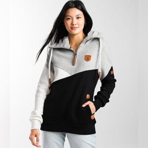 Wanakome Becky color block pullover from Buckle. Size XL